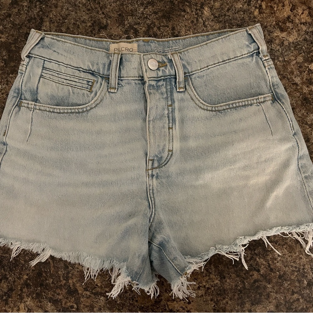 Anthropologie (Pilcro) Women's Light Blue Denim Shorts